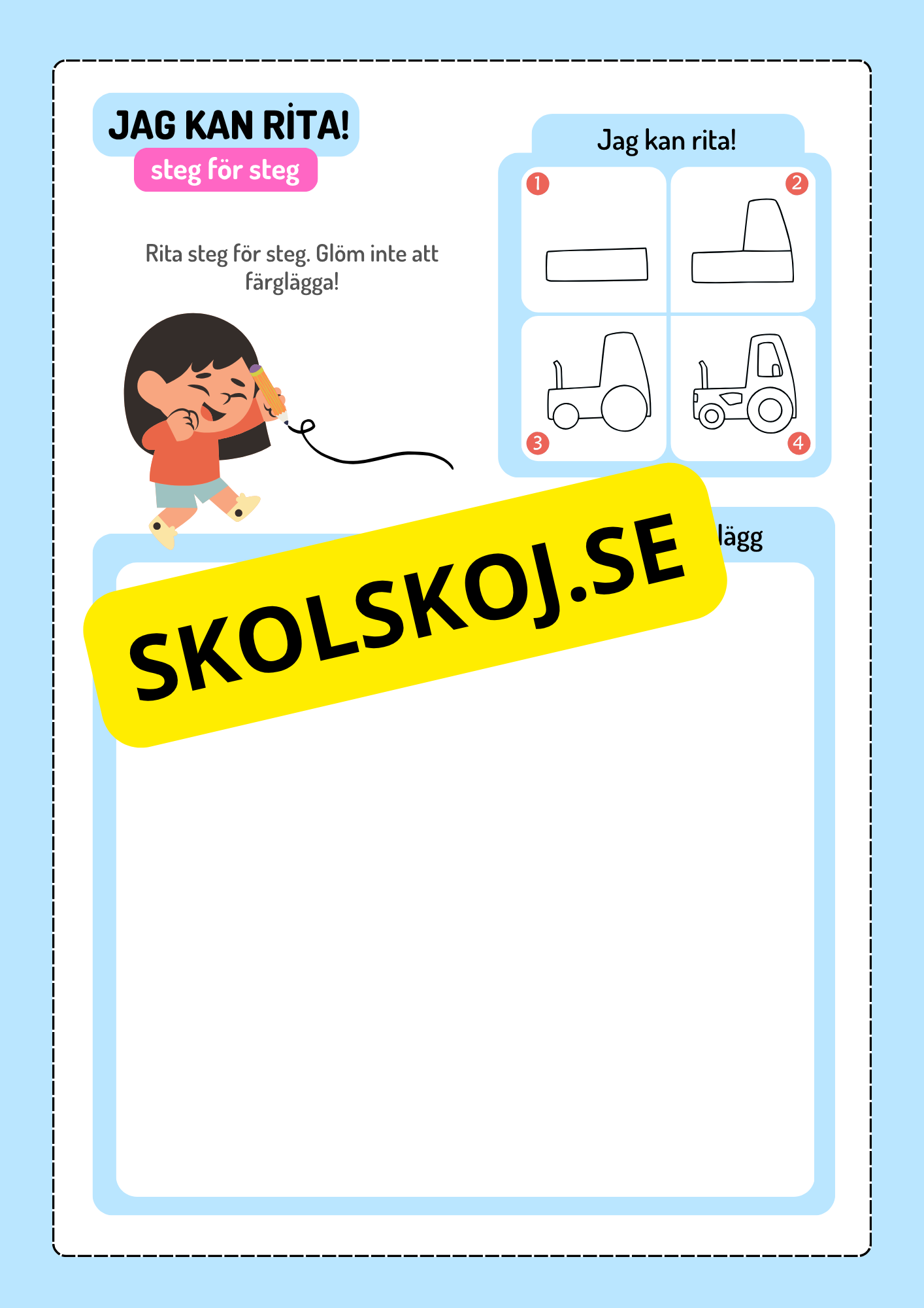 Jag kan rita - Steg för steg