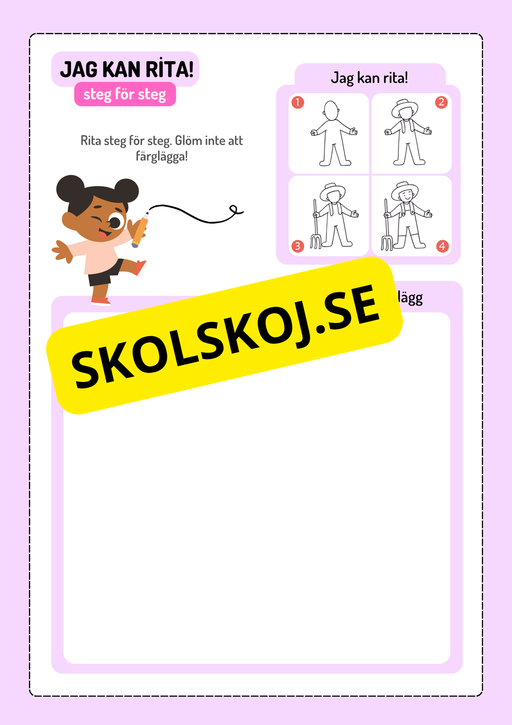 Jag kan rita - Steg för steg