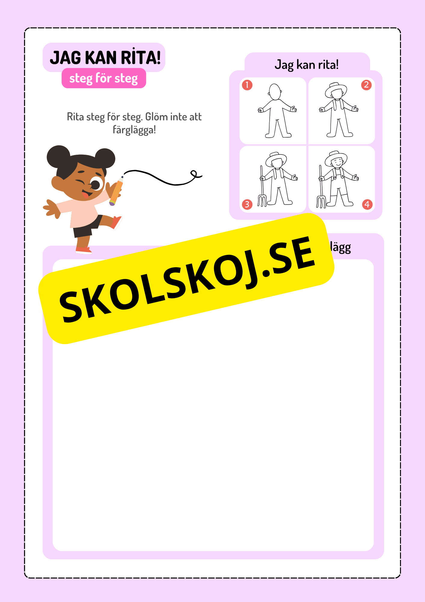Jag kan rita - Steg för steg