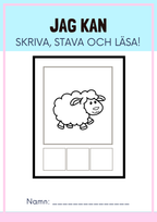 Jag kan stava, skriva och läsa (26 sidor)
