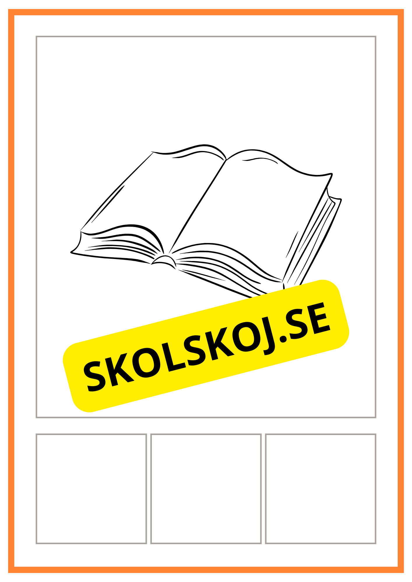 Jag kan stava, skriva och läsa (26 sidor)