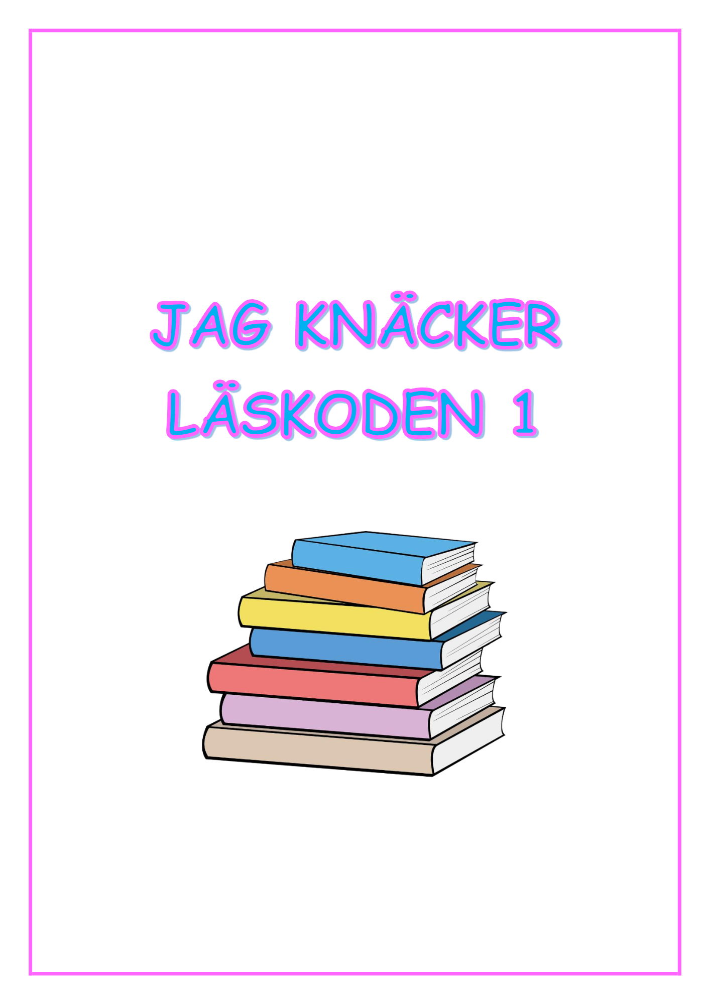 Jag knäcker läskoden