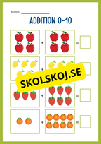 Jag lär mig addition - Häfte