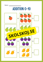 Jag lär mig addition - Häfte