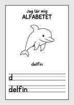 Jag lär mig alfabetet - Häfte