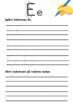 Jag lär mig alfabetet