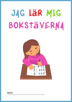 Jag lär mig bokstäverna - Häfte