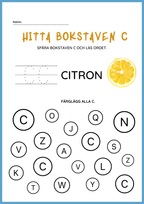 Jag lär mig bokstäverna - Häfte