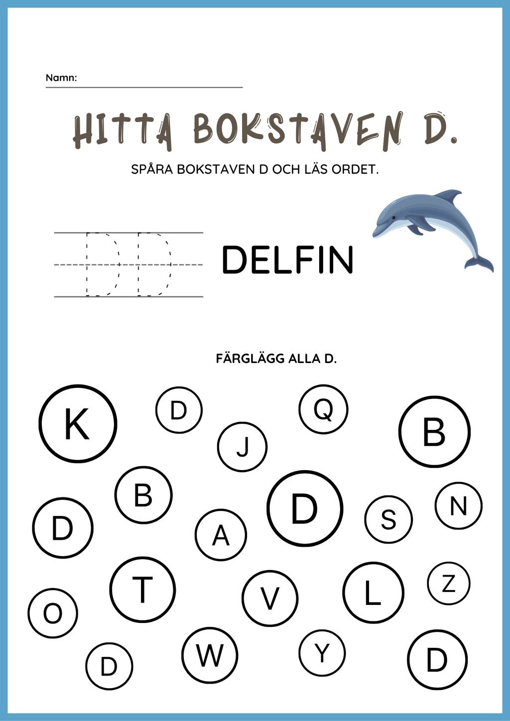 Jag lär mig bokstäverna - Häfte