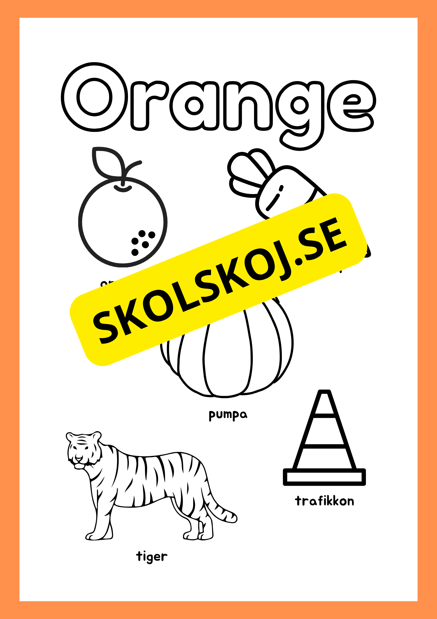 Jag lär mig färger och andra ord