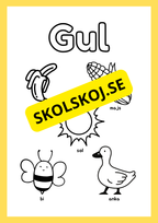 Jag lär mig färger och andra ord