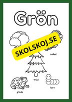 Jag lär mig färger och andra ord