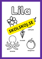 Jag lär mig färger och andra ord