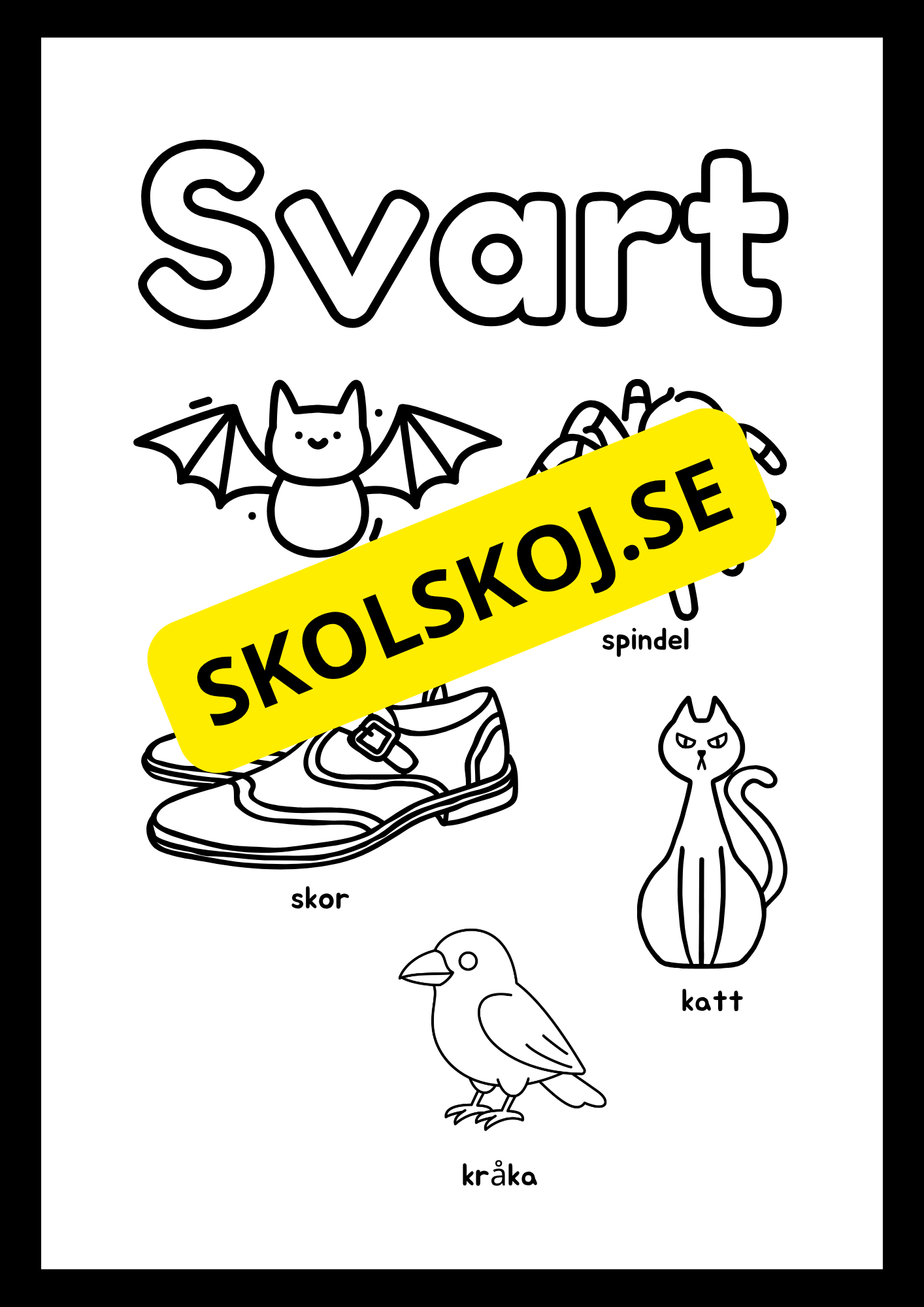 Jag lär mig färger och andra ord