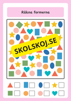 Jag lär mig former - Förskola - Årskurs 2