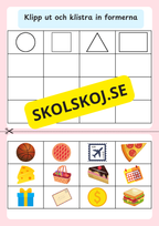Jag lär mig former - Förskola - Årskurs 2