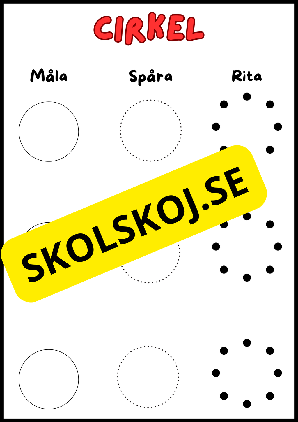 Jag lär mig formerna - Häfte