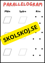 Jag lär mig formerna - Häfte