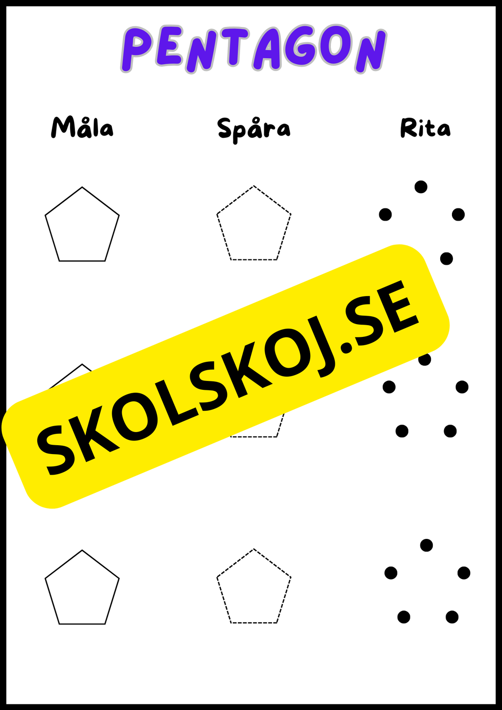 Jag lär mig formerna - Häfte