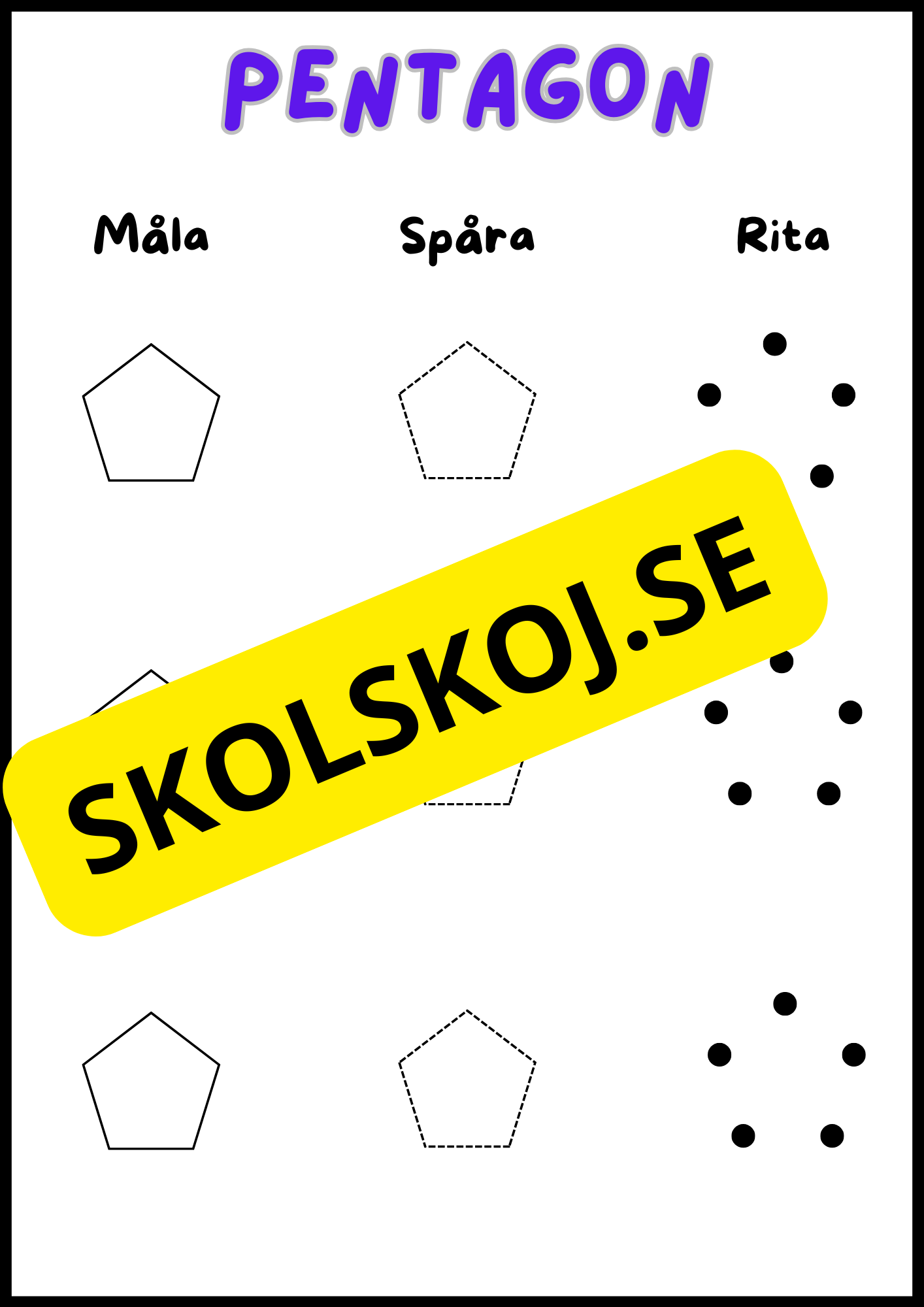 Jag lär mig formerna - Häfte