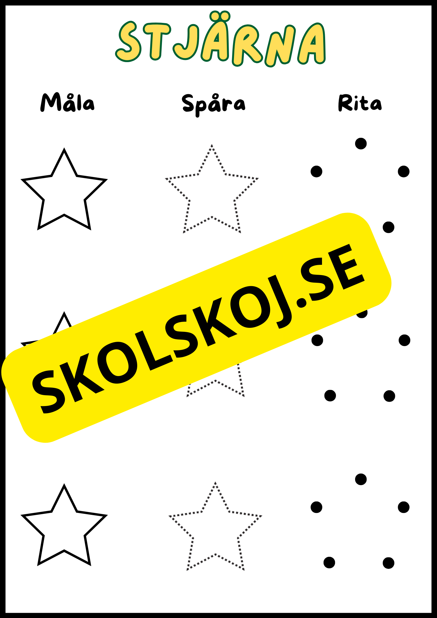 Jag lär mig formerna - Häfte