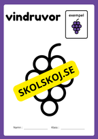 Jag lär mig frukterna