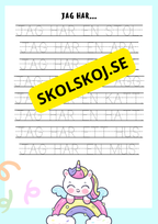 Jag lär mig läsa och skriva