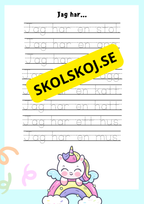 Jag lär mig läsa och skriva