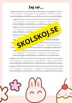 Jag lär mig läsa och skriva