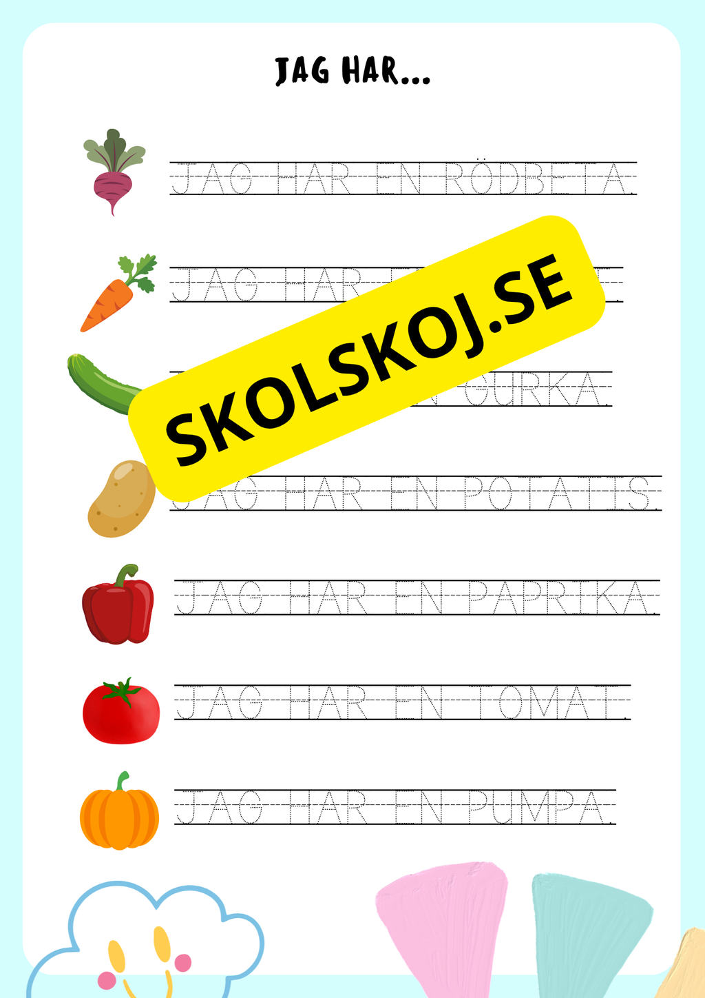 Jag lär mig läsa och skriva