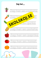 Jag lär mig läsa och skriva