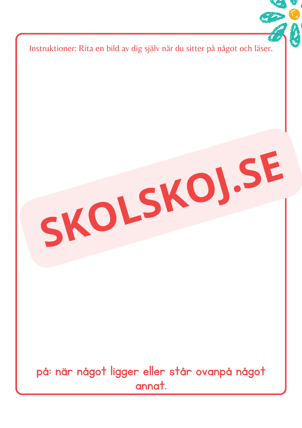 Jag lär mig prepositioner - Häfte