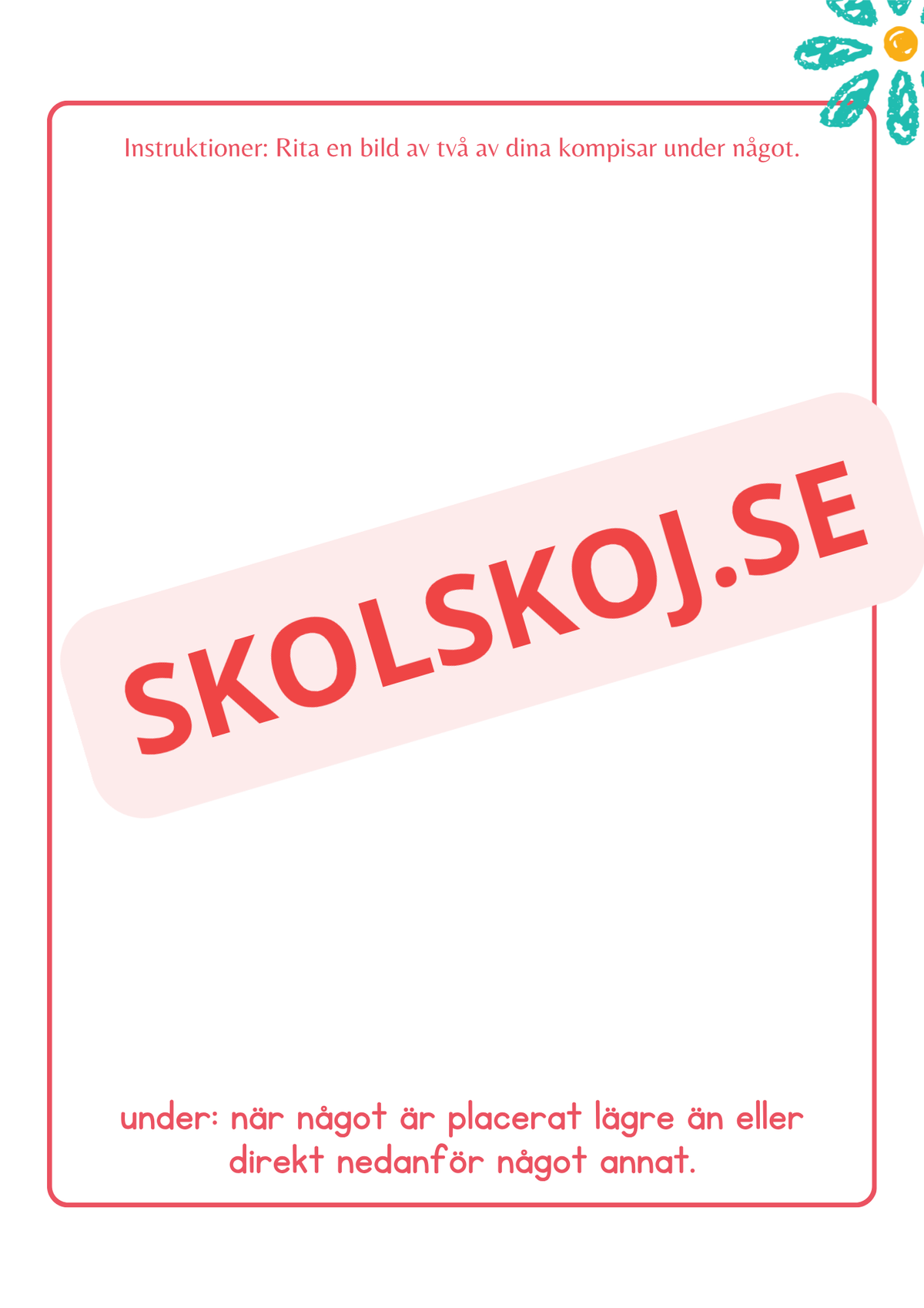 Jag lär mig prepositioner - Häfte