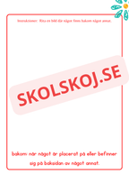 Jag lär mig prepositioner - Häfte