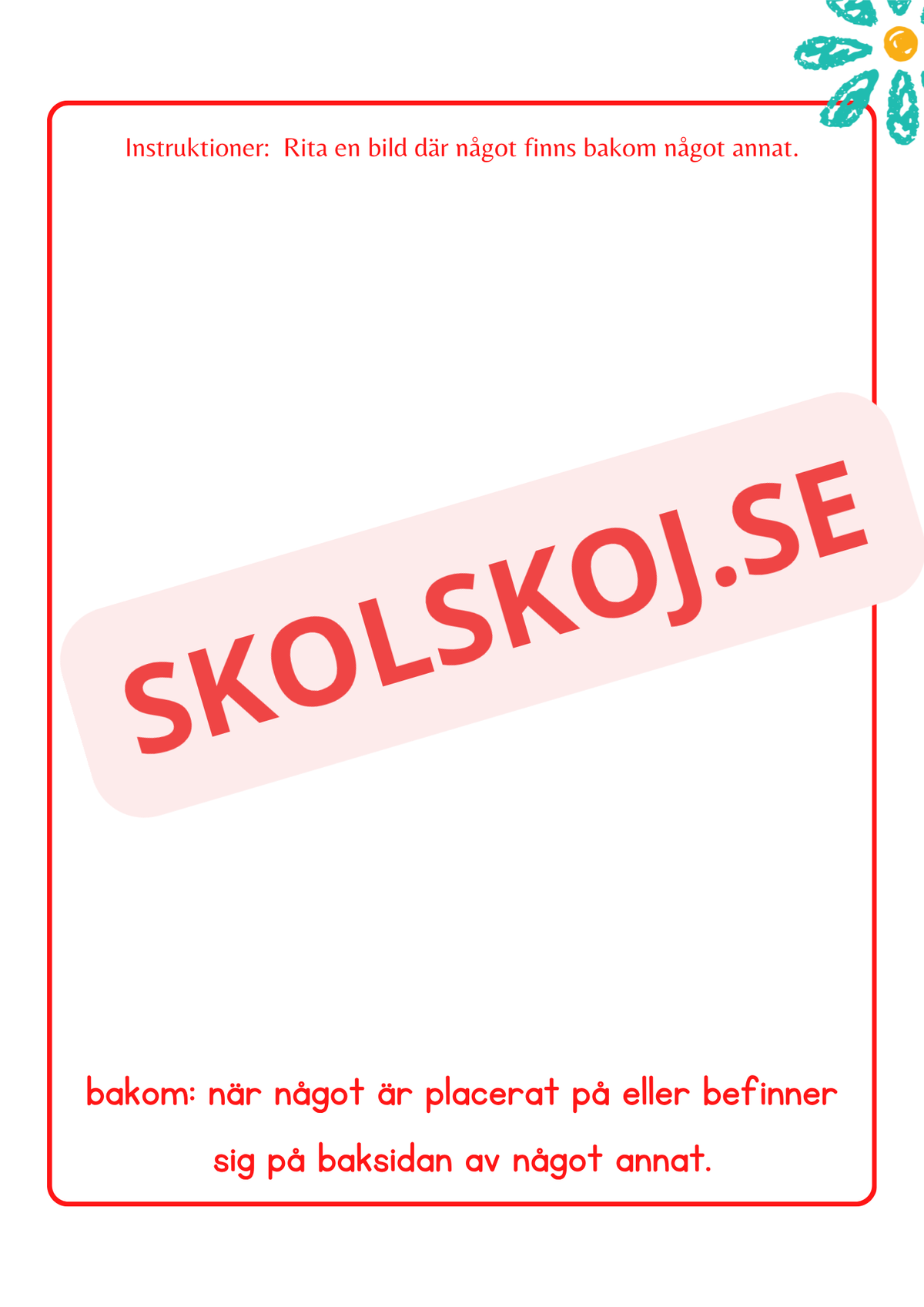 Jag lär mig prepositioner - Häfte