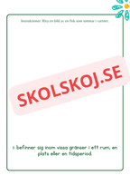 Jag lär mig prepositioner - Häfte