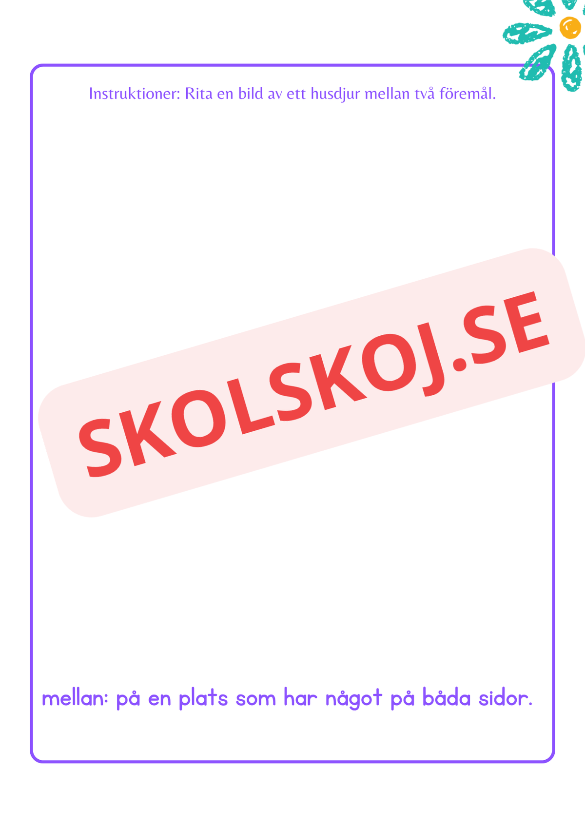 Jag lär mig prepositioner - Häfte