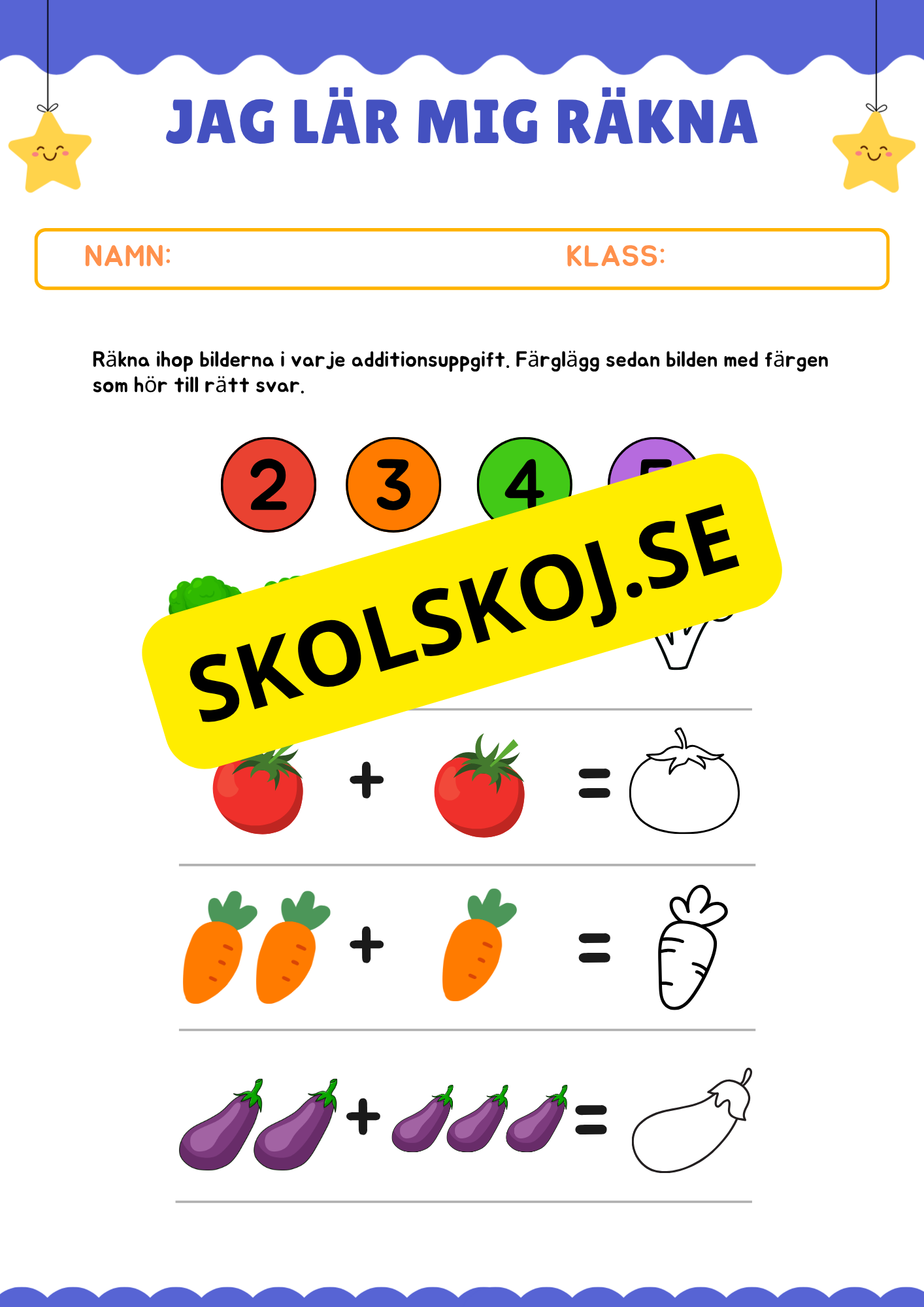 Jag lär mig räkna
