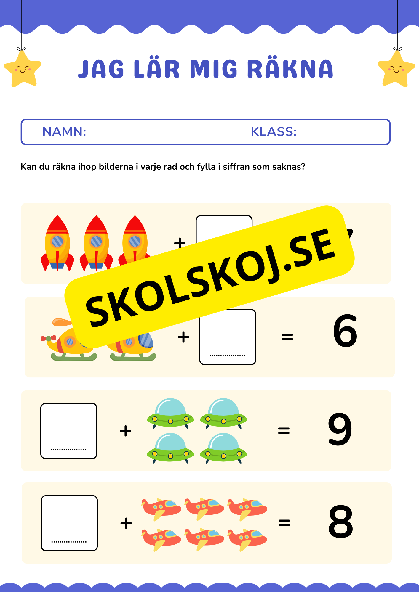 Jag lär mig räkna