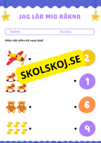 Jag lär mig räkna