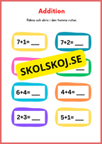 Jag lär mig räkna 0 - 10 - Förskola - Årskurs 1