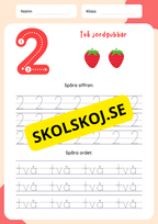 Jag lär mig siffror 1–10