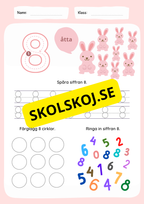 Jag lär mig siffror 1 - 10