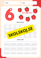 Jag lär mig siffror 1–10