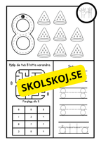 Jag lär mig siffror 1 - 10