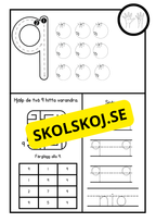 Jag lär mig siffror 1 - 10