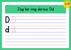 Jag lär mig skriva - A - Ö