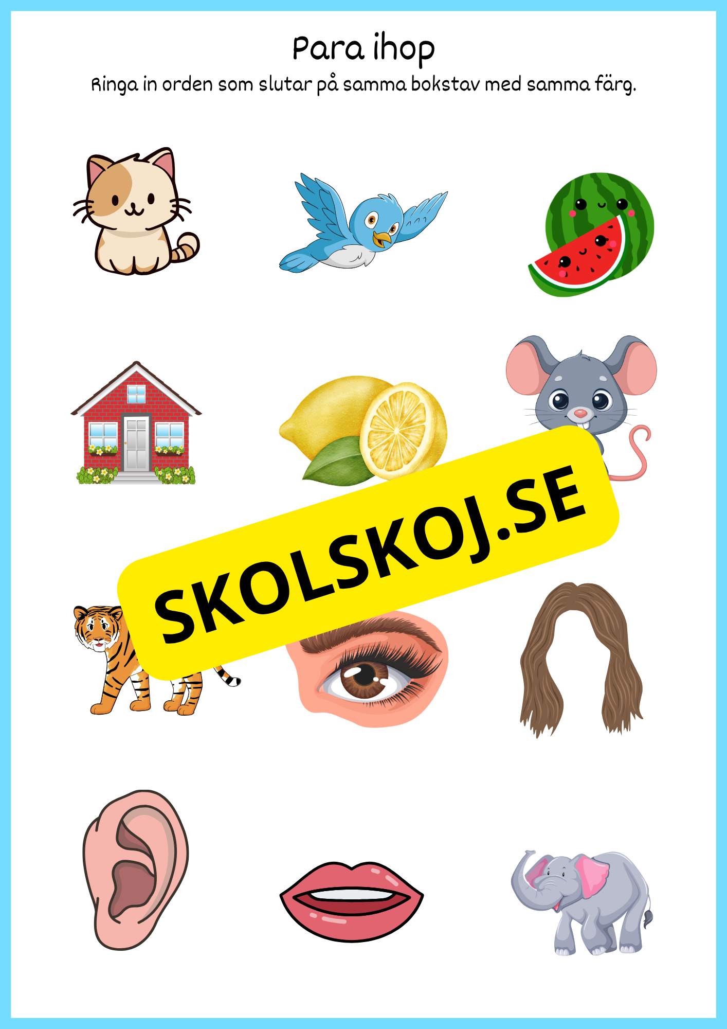 Jag lär mig skriva