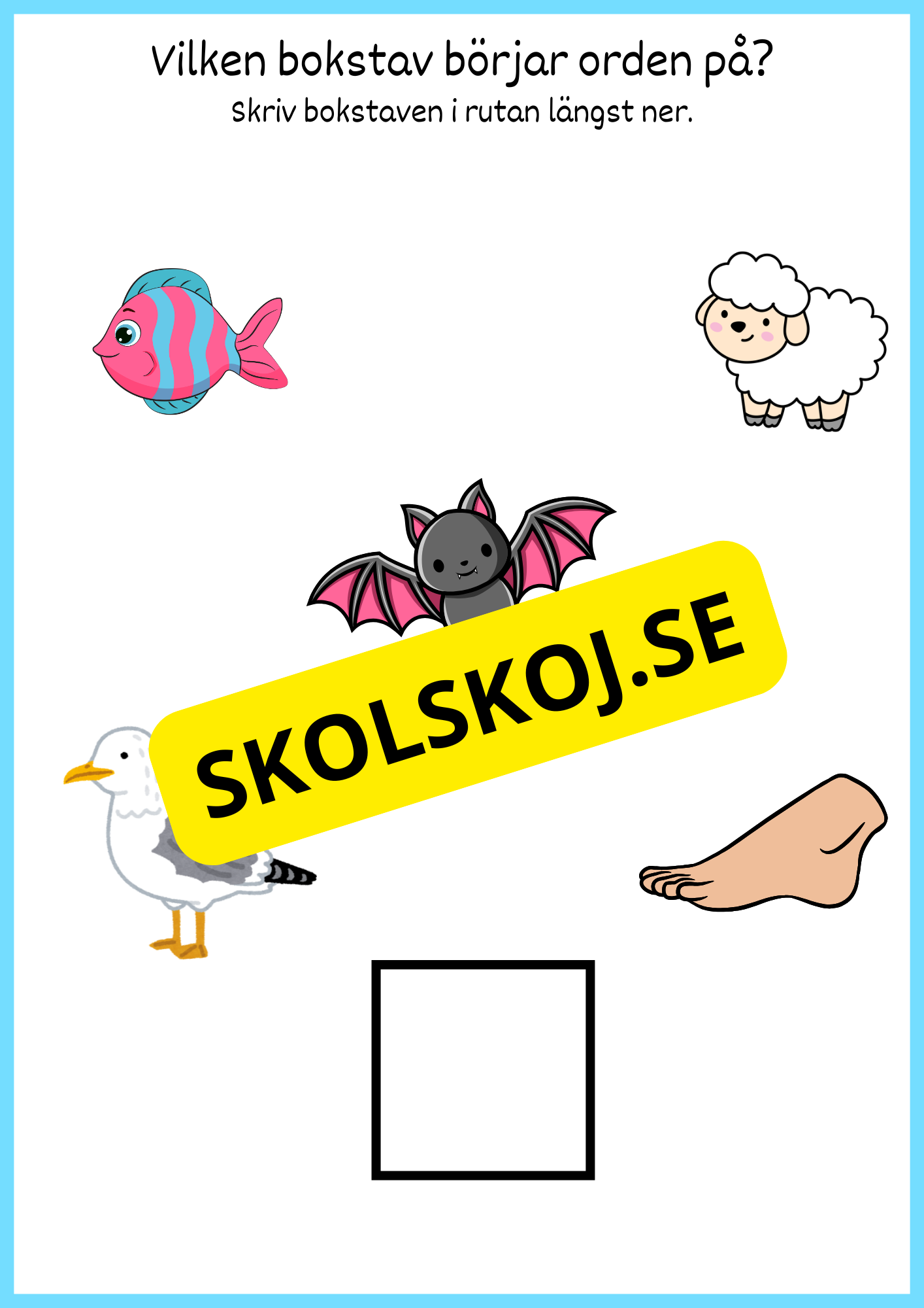 Jag lär mig skriva