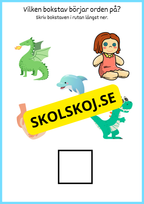 Jag lär mig skriva